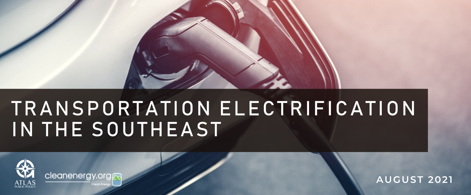 transportation electrification in the SE 2021 email banner